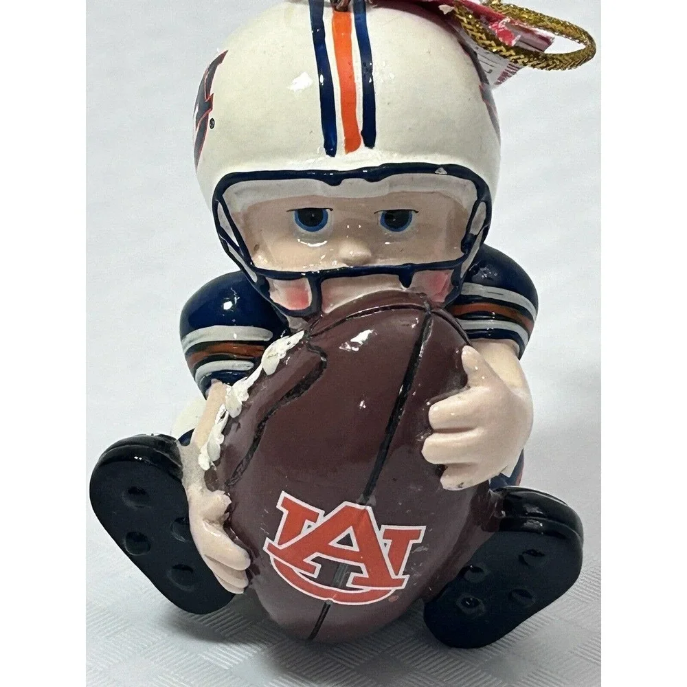 Auburn University Tigers Football Boy Christmas Ornament‎